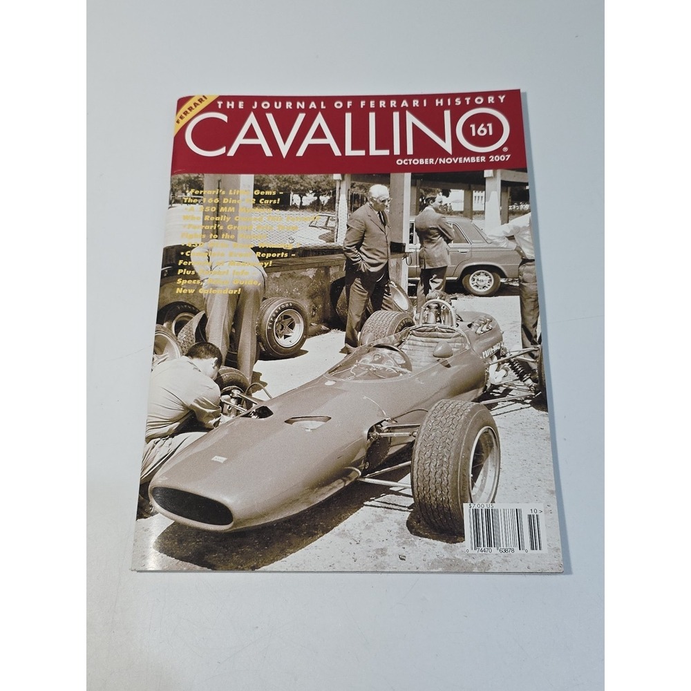 Cavallino Ferrari Magazine 161 October 2007 Car Collectors History